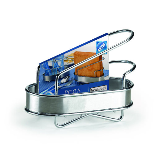 PORTA GUARDANAPOS INOX BY ARTHI