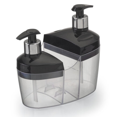 KIT PIA 3X1 - PORTA DETERGENTE, SABONETE E BUCHA
